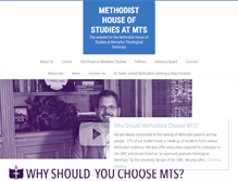 Tablet Screenshot of methodisthouse.org